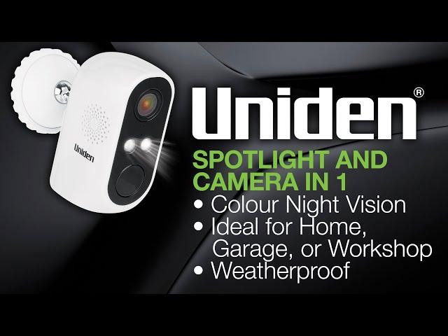 Uniden - Guardian App Cam SX Security Camera