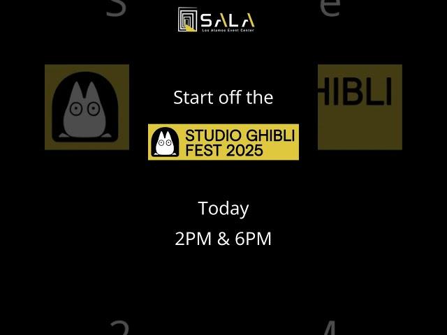 Studio Ghibli Fest 2025 | Kiki's Delivery Service | SALA Event Center Today!