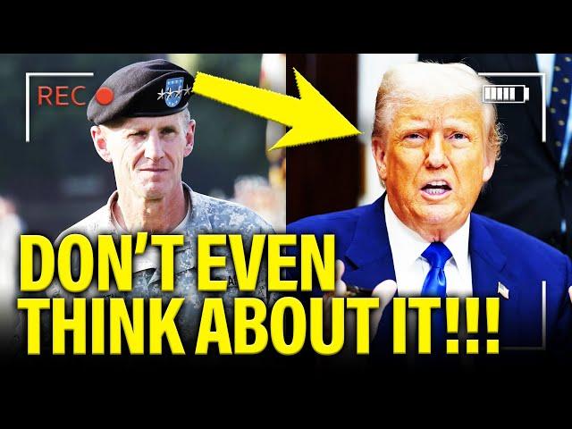 TOP Retired General makes URGENT WARNING to Trump