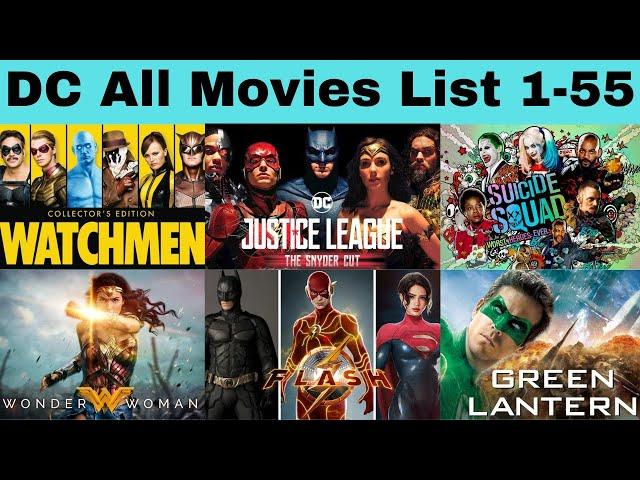 DC All Movies list (1951-2026) | How to watch DC Movies in order | Explained in Hindi