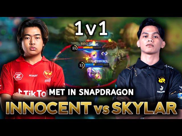 When SRG Innocent met RRQ Skylar in SNAPDRAGON! Gold vs Gold!