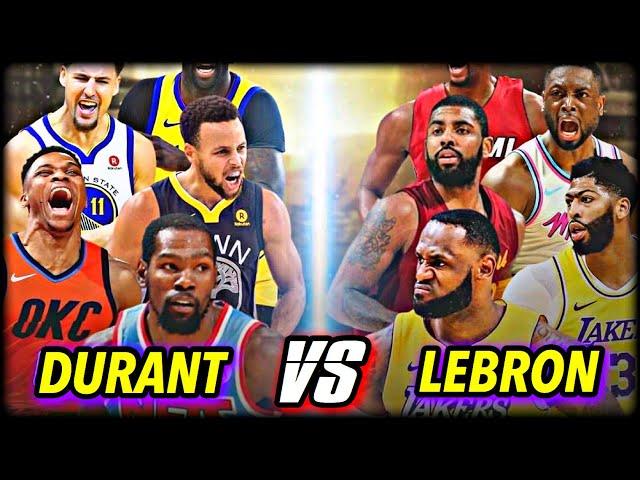 The All-LEBRON vs All-DURANT team... who wins THIS Championship?