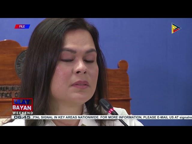 Mambabatas, pinaalalahanan si VP Sara Duterte na hindi puwedeng mag-practice bilang abogado habang n