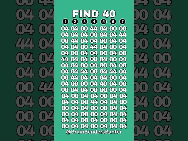 EASY Way to Boost Your IQ with This Brain Teaser! #shorts