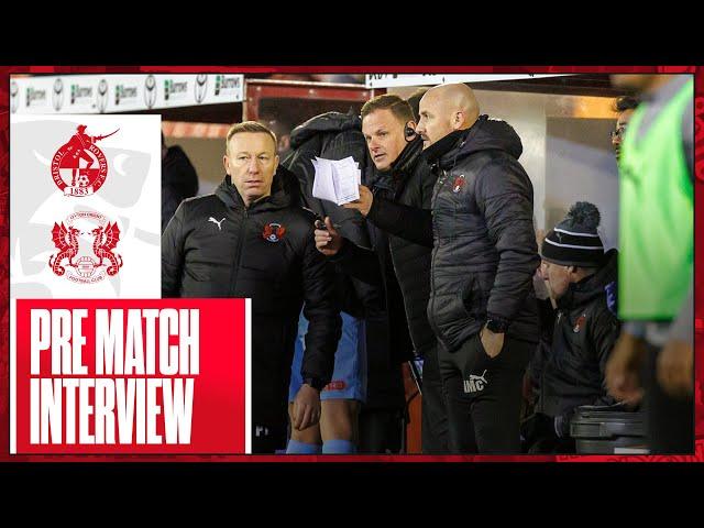 Gaffer preview New Year's Day trip to Bristol Rovers