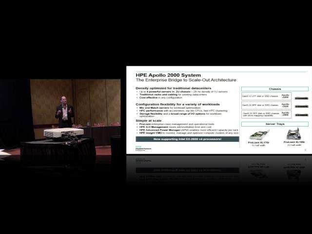 HPC & Big Data Strategy & Portfolio Overview from Hewlett Packard Enterprise