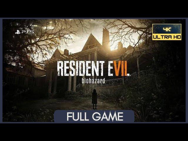 Resident Evil 7: Biohazard | Full Game | No Commentary | PS5 | 4K 60FPS