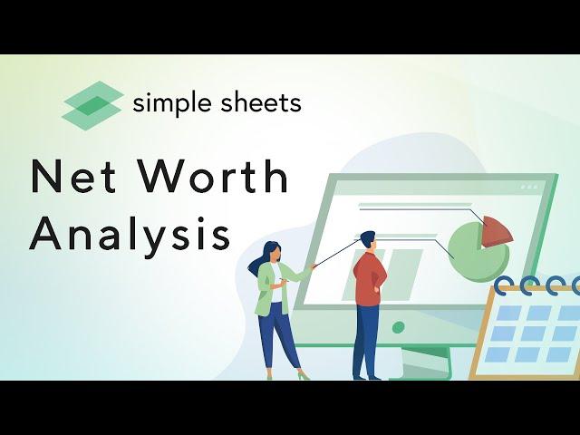 Net Worth Calculator Excel Template Step-by-Step Video Tutorial by Simple Sheets