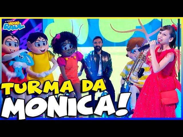 RENATINHA VOLTA AO RAUL GIL EM LINDA HOMENAGEMA TURMA DA MONICA!