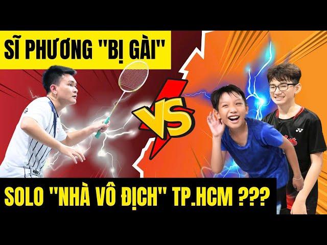 Học Sinh Cấp 1 Lớp Năng Khiếu VNB  “Lùa Gà” Sĩ Phương??? | Khi Đánh Đôi qua Đánh Đơn Cầu Lông