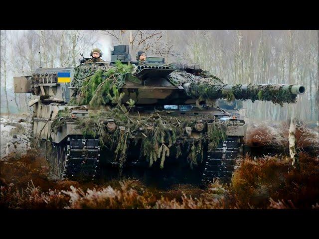 15 Minutes Ago! 18 Last Ukrainian Leopard 2A4 & 2A6 Destroyed by Russian Anti-Tank