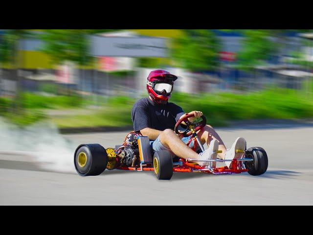 72V Surron Drift GoKart Test endet im Crash