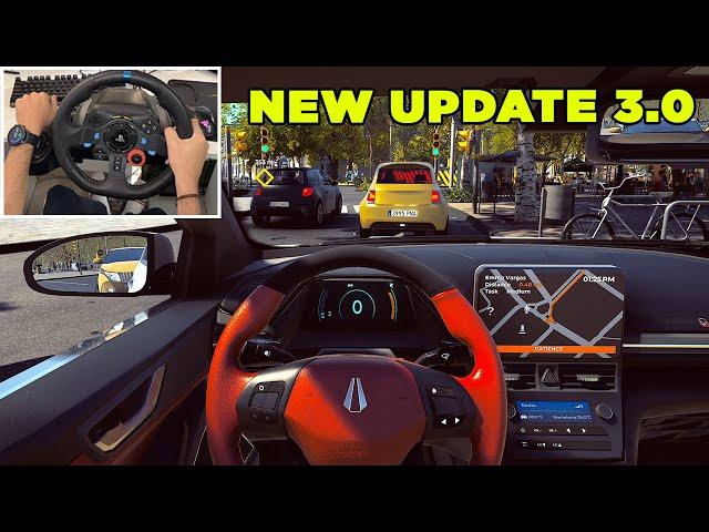 NEW PATCH 3.0 UPDATE | Taxi Life: A city driving simulator gameplay (Logitech G29)