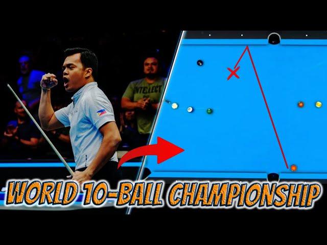 The 17 Greatest Shots of the World 10-Ball Championship 2024 | Compilation