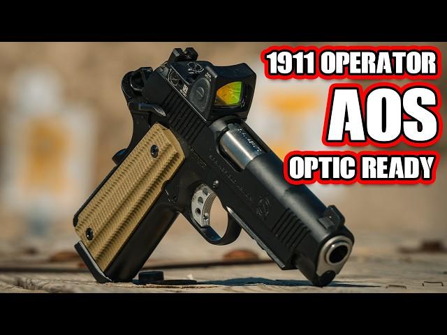 The new Springfield Armory 1911 Operator, now Optics Ready!!!!