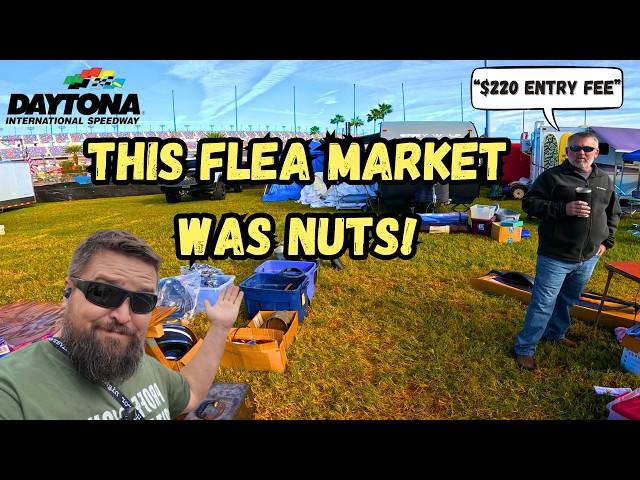 I paid to go to a Flea Market at the Daytona International Speedway! Look what I found!