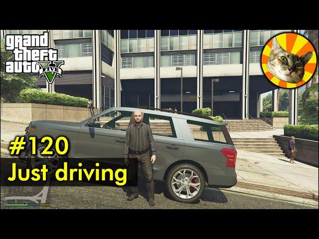 Driving from CNT Tower to Von Crastenburg | GTA V | Just Driving Ep. 120