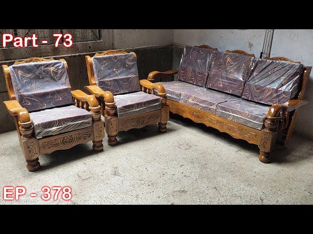 Wooden Sofa Sets Latest  design | ideas | EP.378 | Part-73 | sri maari furnitures | mari furniture