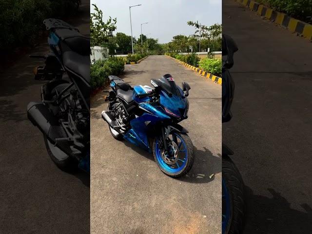 YAMAHA R15 V3 PAINTED ON BLUE CRYSTAL EFFECT IN CHENNAI | VM Autoparts | ARK Diaries