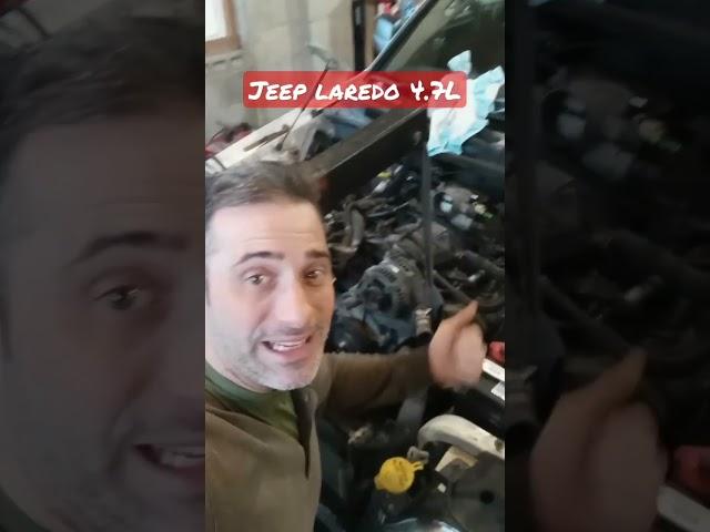 practical jokes from engineers. those pesky jeep trans bolts. #mechanic #4.7l #jeep