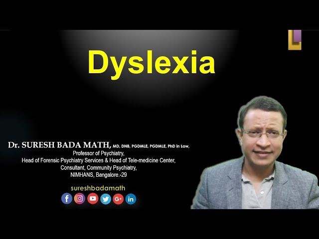 Dyslexia [ Learning Disorder] Difficulty in Reading