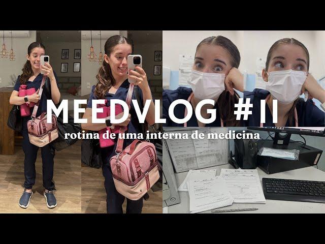 12H NO PRONTO-SOCORRO DE PEDIATRIA | MEEDVLOG #11 - ROTINA DE UMA INTERNA DE MEDICINA