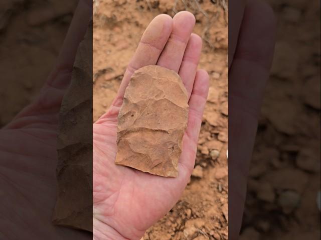 Finding Prehistoric Artifacts In The Desert - Large Hand Tool/Scraper