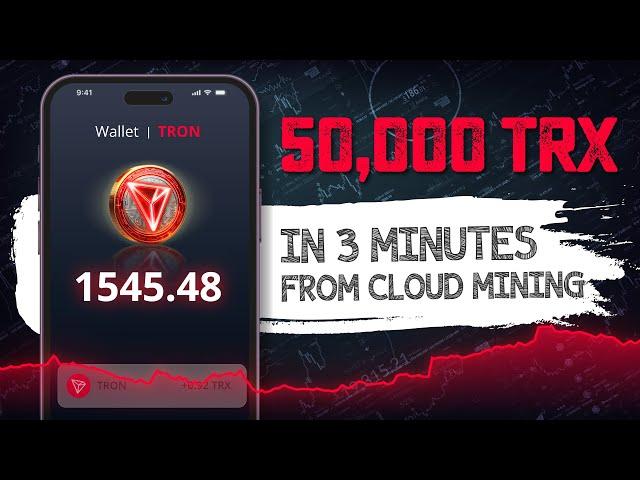 How to Mine 50,000 TRX in 3 Minutes - Crypto Cloud Mining Explained!