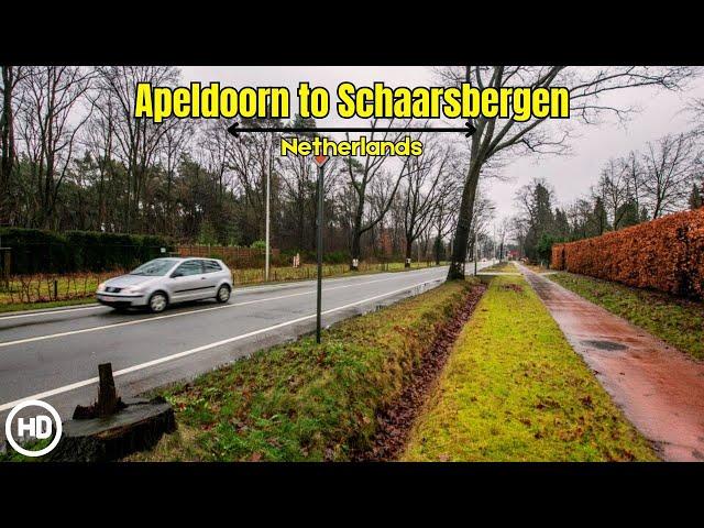 E-Bike Tour : Apeldoorn to Schaarsbergen, Netherlands | Explore Dutch Cycling 4k