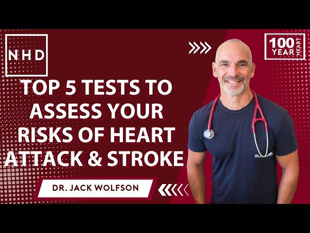 Top 5 Tests to Assess Your Risks of Heart Attack & Stroke 🫀