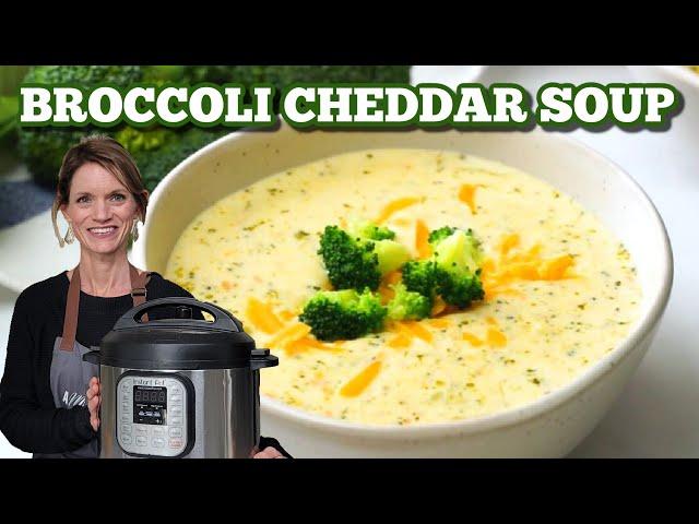 Instant Pot Broccoli Cheddar Soup: An Easy Panera Copycat Recipe