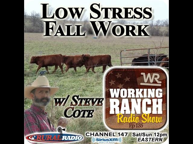 Ep 135: Steve Cote… Keeping Fall Cow/Calf Work Stress Low