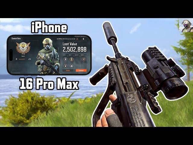 120 FPS & HDR Graphics LOCKED  iPhone 16 Pro Max  Arena Breakout