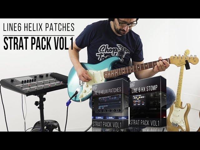 Line6 Helix Series / POD Go Patches | Strat Pack vol1 | Playthrough