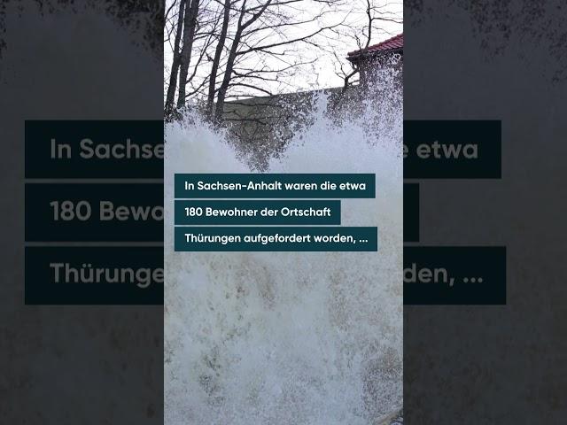 Hochwasserlage "sehr angespannt": Talsperren voll und Deiche brüchig