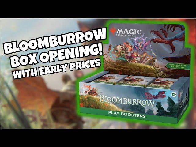 MTG Bloomburrow Booster Box Opening!