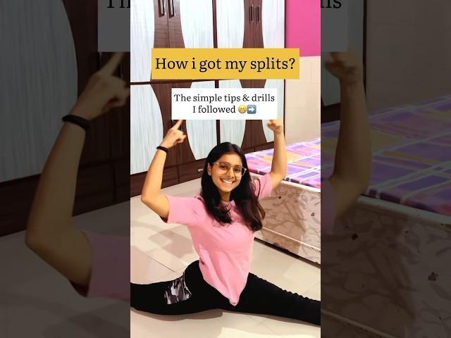 Get ur splits ️ #shorts #yoga #splits