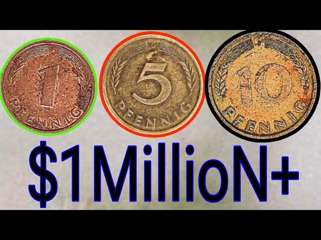 Top 5 Rare and expensive Germany pfennig that could make you a millionaire