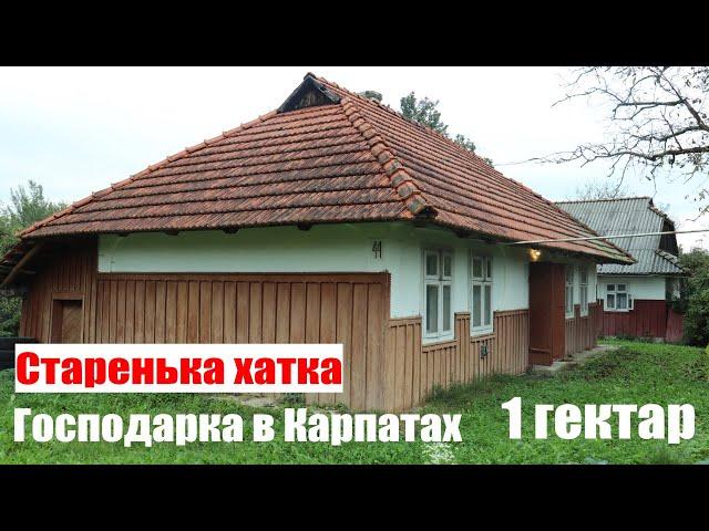 Господарка на продаж, недорога хата в Карпатах