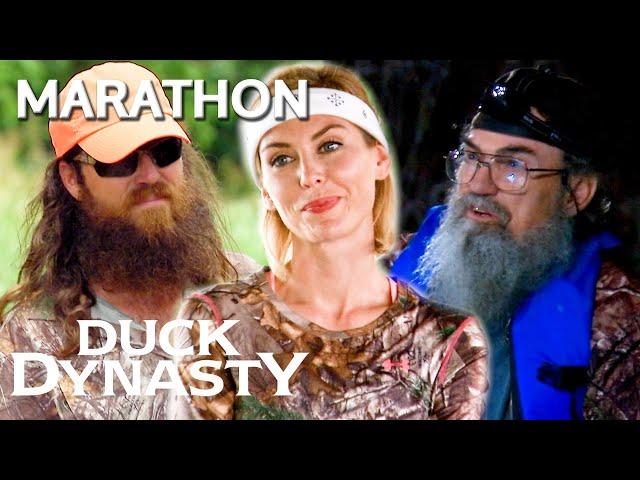 6 HEART RACING HUNTING MOMENTS (Can They Keep Up?) *Marathon* | Duck Dynasty