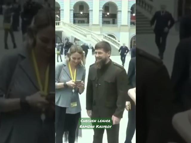 Ramzan Kadyrov Chechen warriors leader #ramzan #chechnya #moscow #russia #vladimirputin #ytshorts