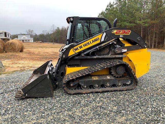 New Holland C232 compact track loader initial impression and review.