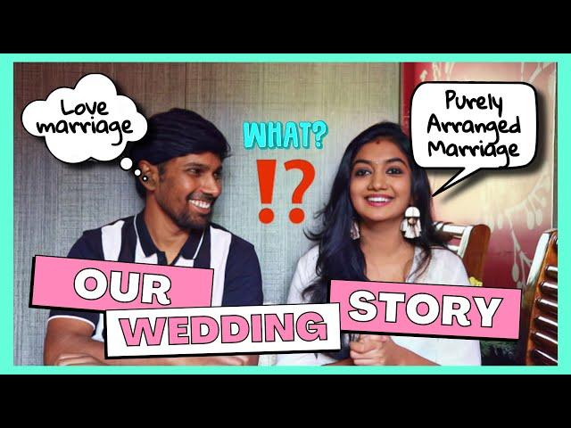 தமிழில்: Our Wedding Story️ | How we met??? | Why Hubby says it’s a Love Marriage??