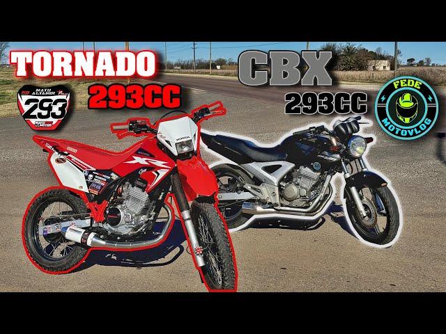 PROBAMOS LA TORNADO 293 VS CBX 293// DUELO DE MISILES