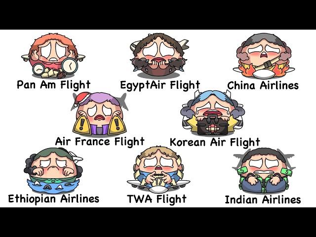 Every Plane Hijacking in 18 Minutes