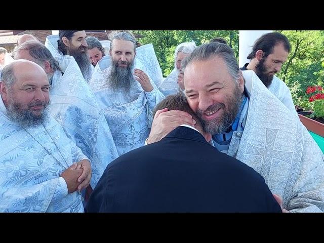 Sfânta Liturghie la hramul schitului Schimbării la Față de la mănăstirea Bănceni 19.08.2021