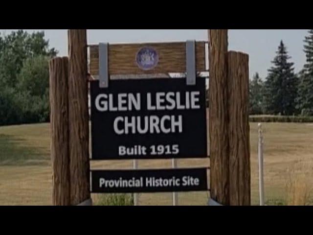 GLEN LESLIE CHURCH IN BEZANSON, ALBERTA CANADA