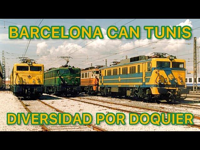 Reportaje LOCOMOTORAS Barcelona Can Tunis Casa Antúnez FERROCARRIL Español TRENES Renfe R11