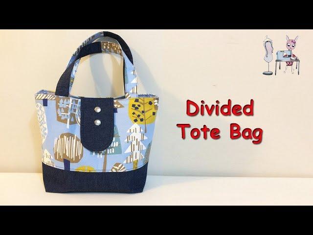 TOTE BAG  | DIY BAG |  HANDBAG  | BAG SEWING TUTORIAL |COUDRE UN SAC | BOLSA