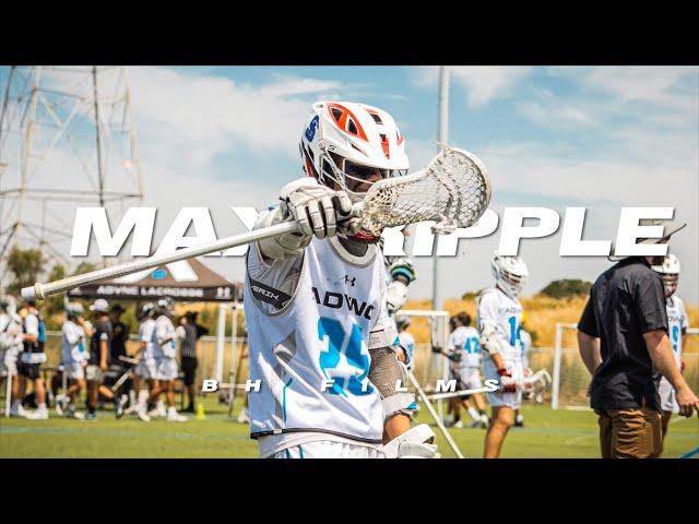 Max Ripple 2023 Summer Lacrosse Highlights